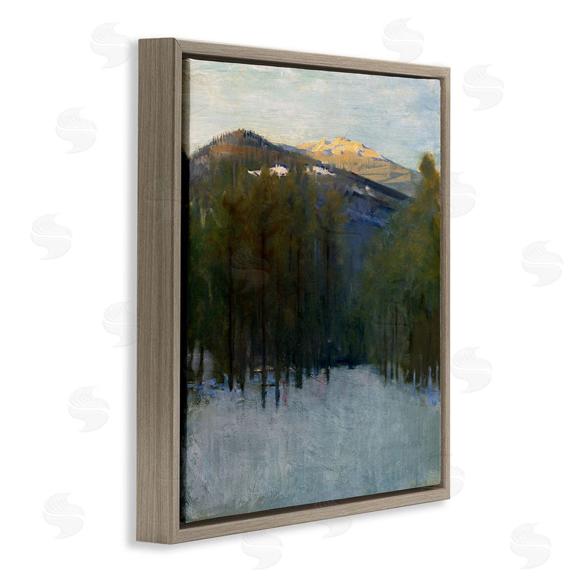 Abbott Handerson Thayer | Winter Mountain Scenery
