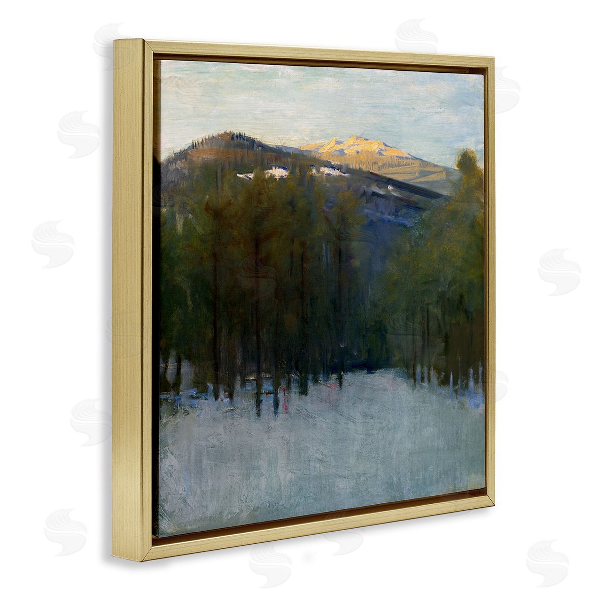 Abbott Handerson Thayer | Winter Mountain Scenery
