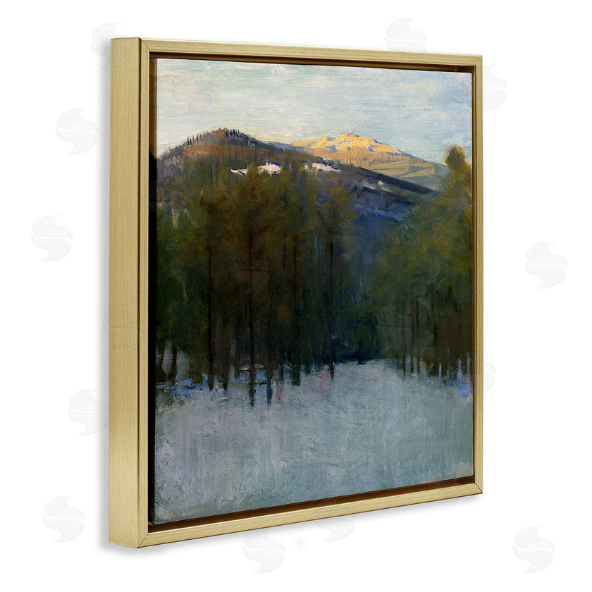 Abbott Handerson Thayer | Winter Mountain Scenery