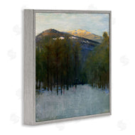 Abbott Handerson Thayer | Winter Mountain Scenery