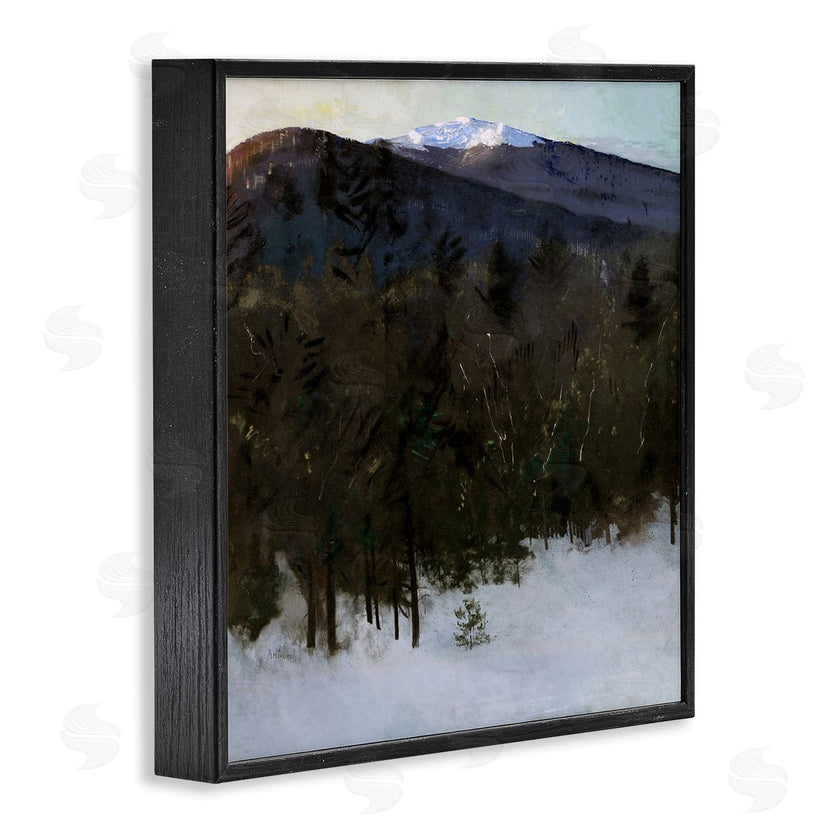 Abbott Handerson Thayer | Winter Nature Painting