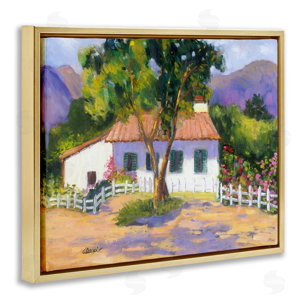 Alexi Fine | Cottage Nature Painting