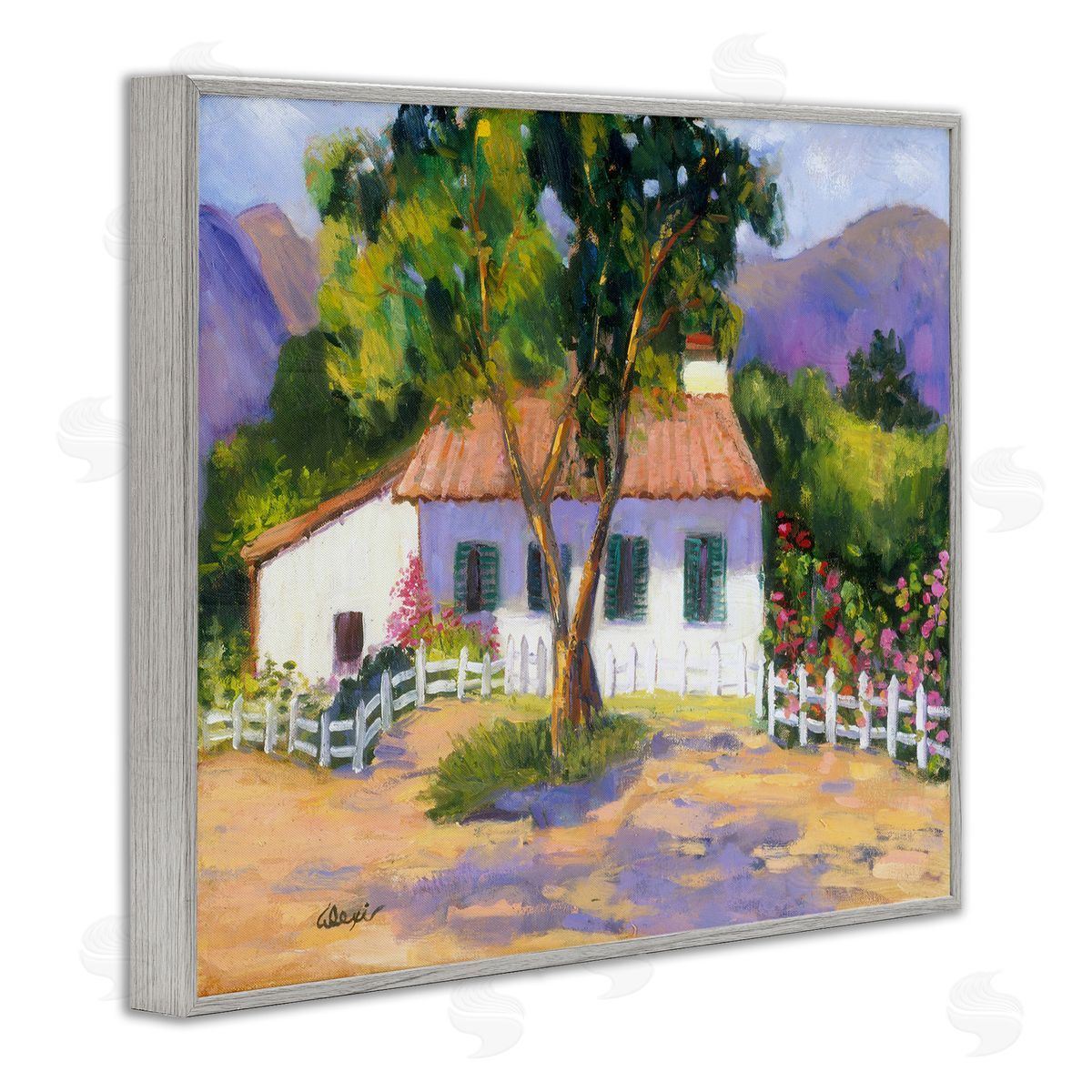 Alexi Fine | Cottage Nature Painting