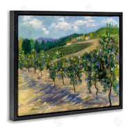Alexi Fine | Rural Vineyard Painting