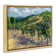 Alexi Fine | Rural Vineyard Painting