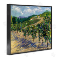 Alexi Fine | Rural Vineyard Painting