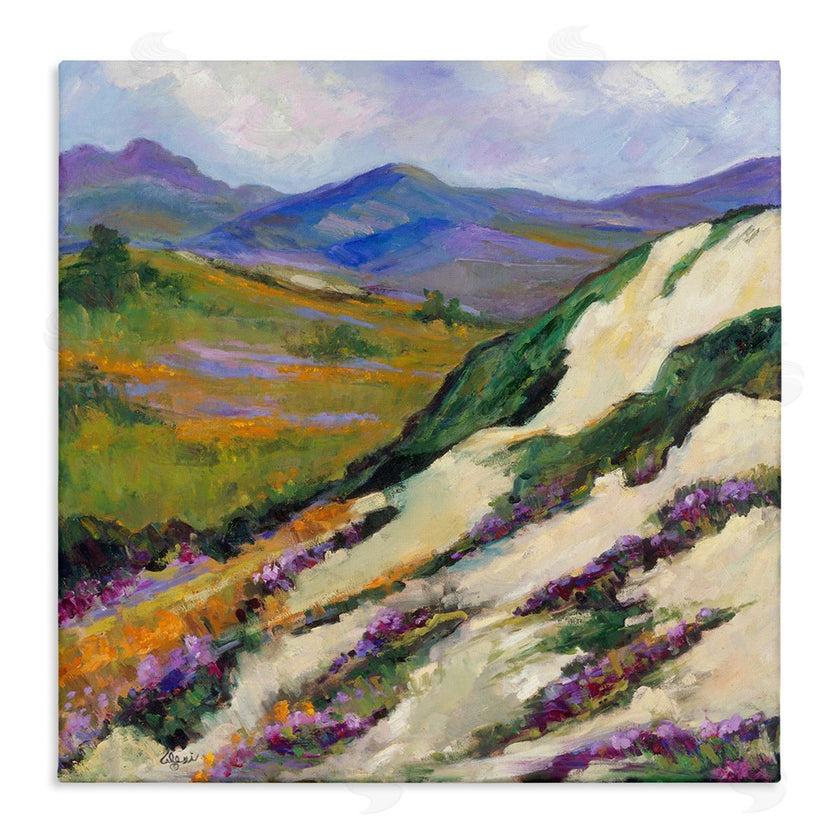Alexi Fine | Purple Mountains Landscape
