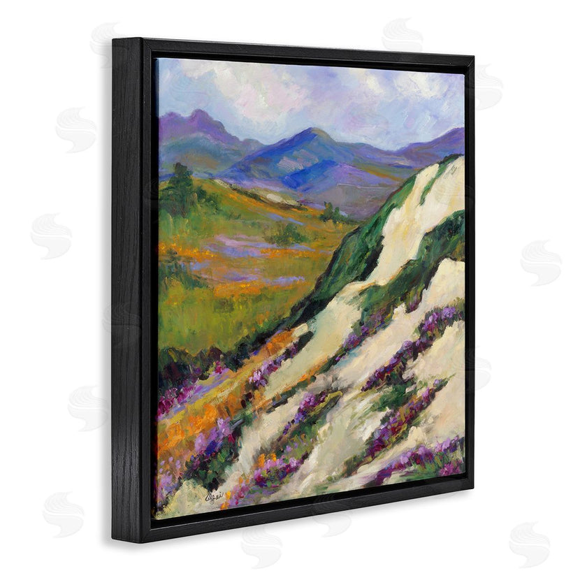 Alexi Fine | Purple Mountains Landscape