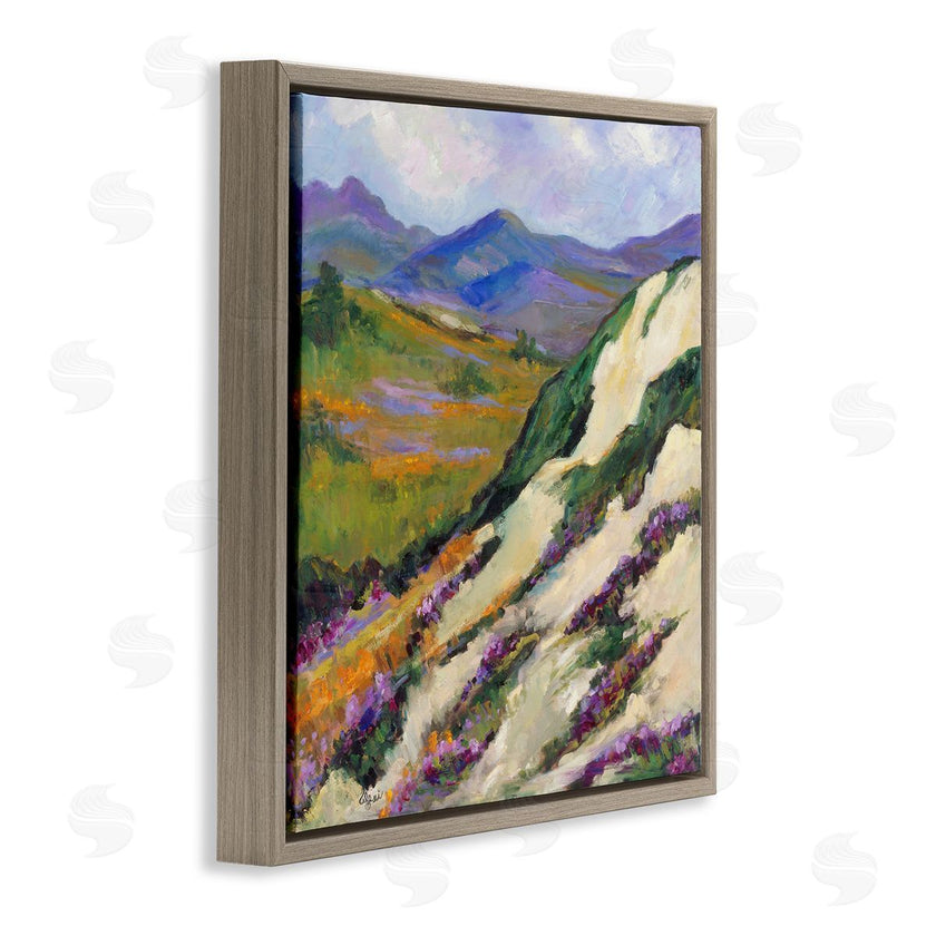 Alexi Fine | Purple Mountains Landscape