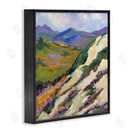 Alexi Fine | Purple Mountains Landscape