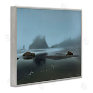 Kent Burkhardsmeier | Foggy Shore Landscape