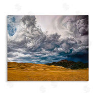 Kim McElroy | Cloudy Sand Dunes