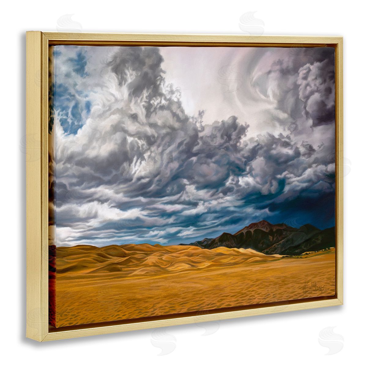 Kim McElroy | Cloudy Sand Dunes