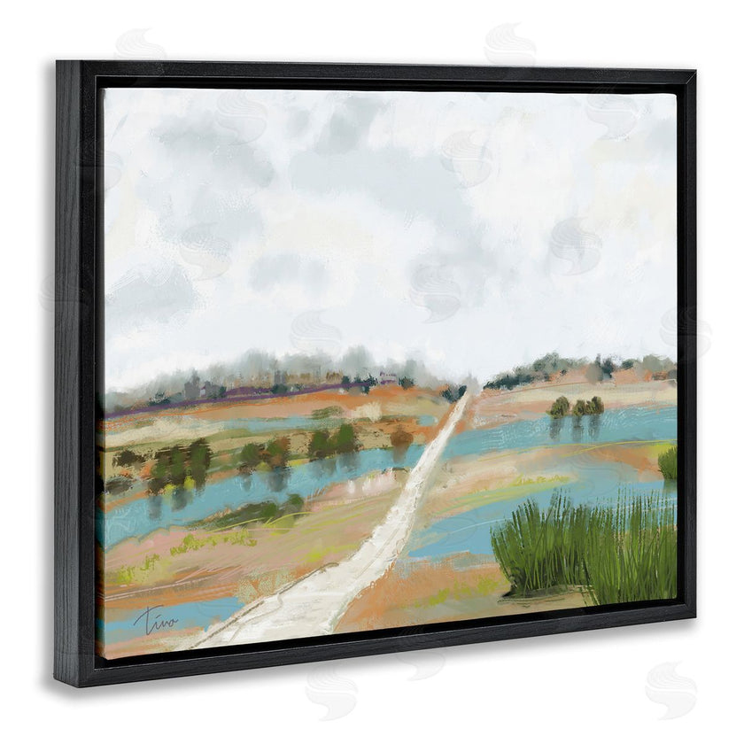 Tina Finn | Abstract Path Landscape