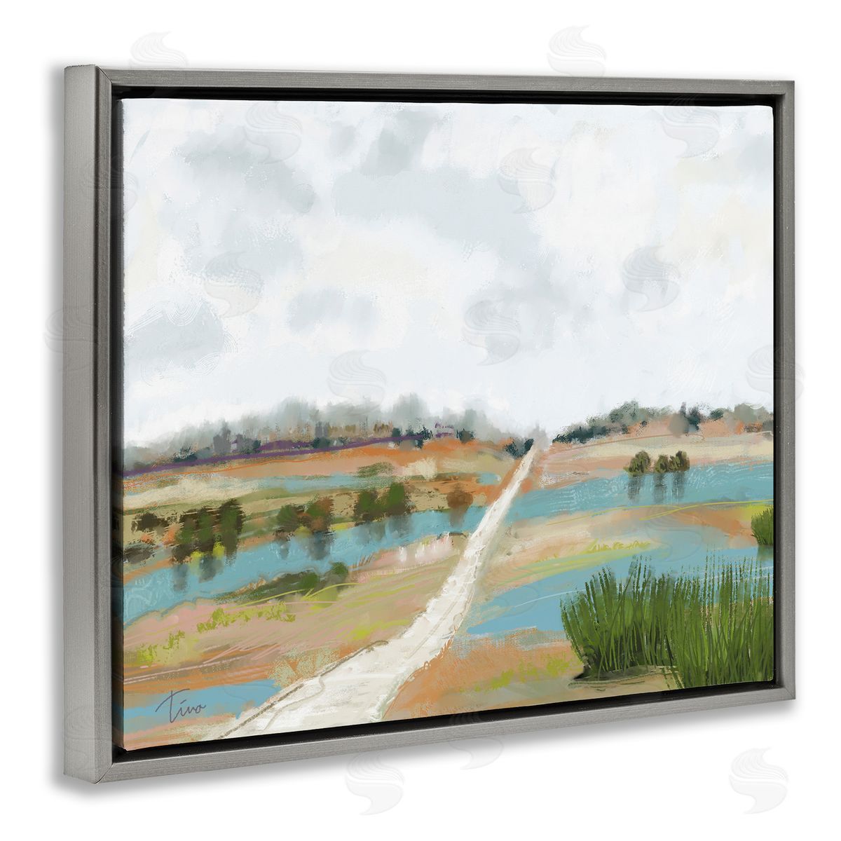 Tina Finn | Abstract Path Landscape