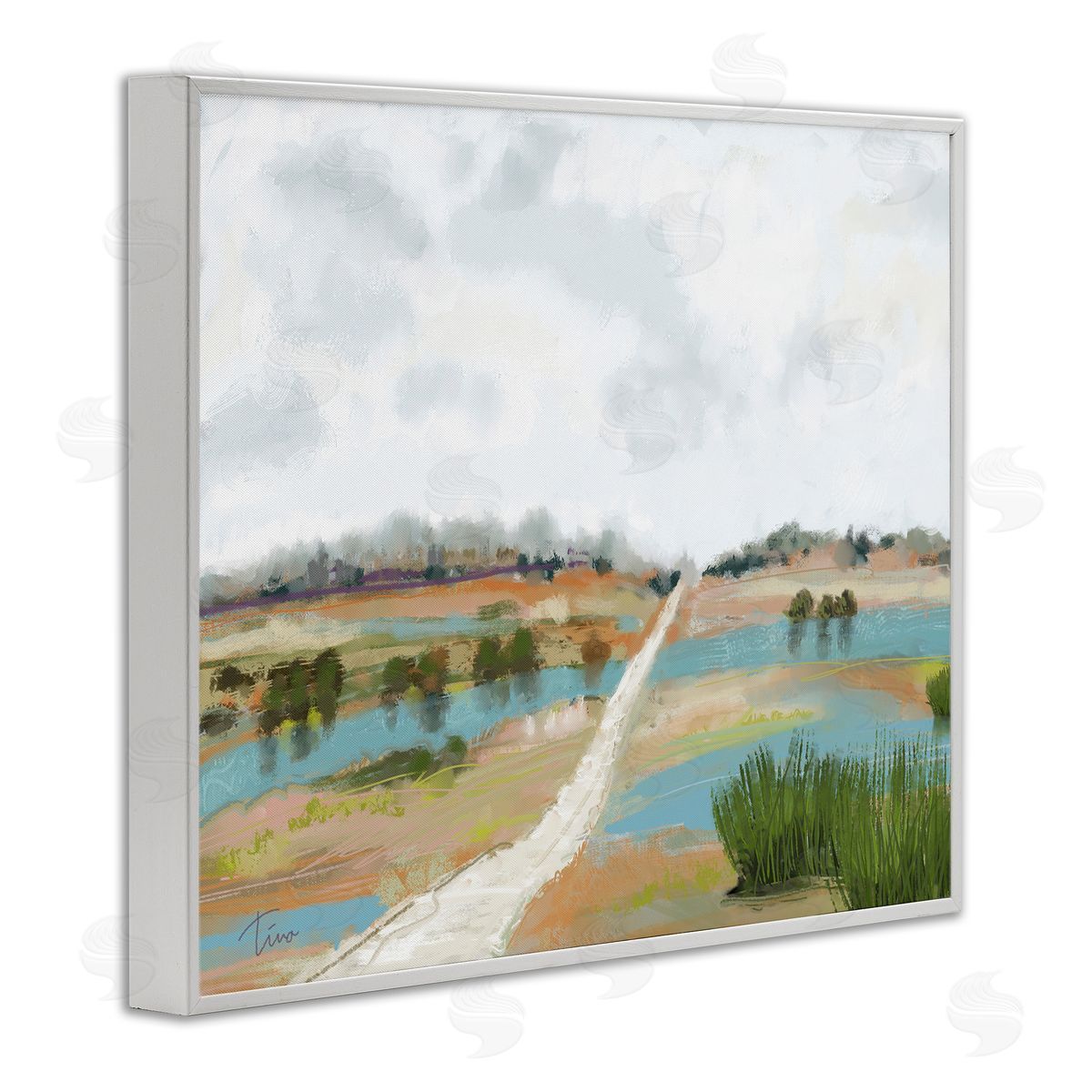 Tina Finn | Abstract Path Landscape