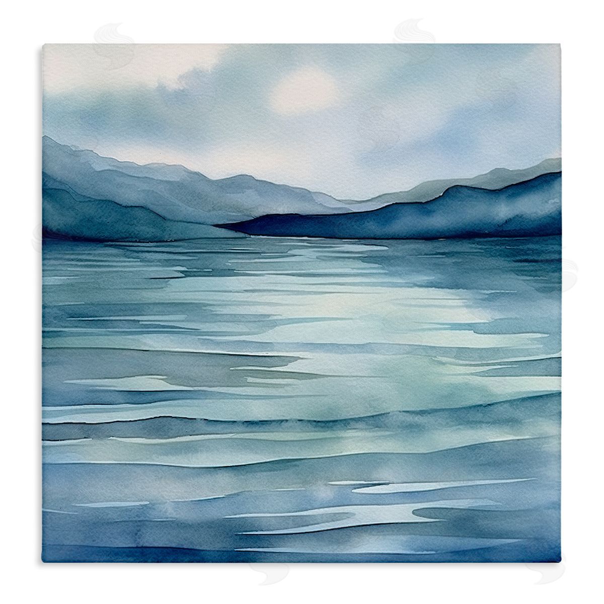 Andrea Haase Endless Waters Landscape Canvas Wall Art