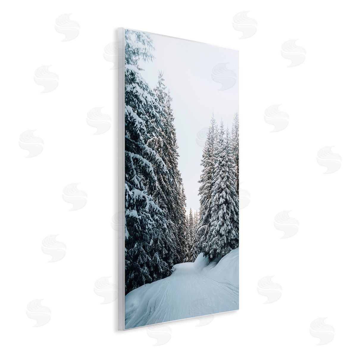 Incado Snowy Ski Slopes Wall Plaque Artside_