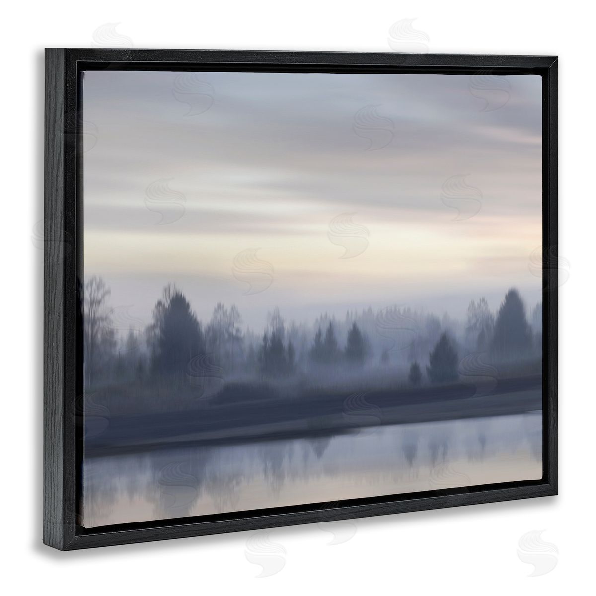 Madeline Clark | Grey Woodland Lake