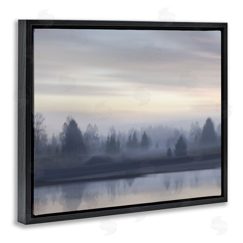 Madeline Clark | Grey Woodland Lake