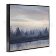 Madeline Clark | Grey Woodland Lake