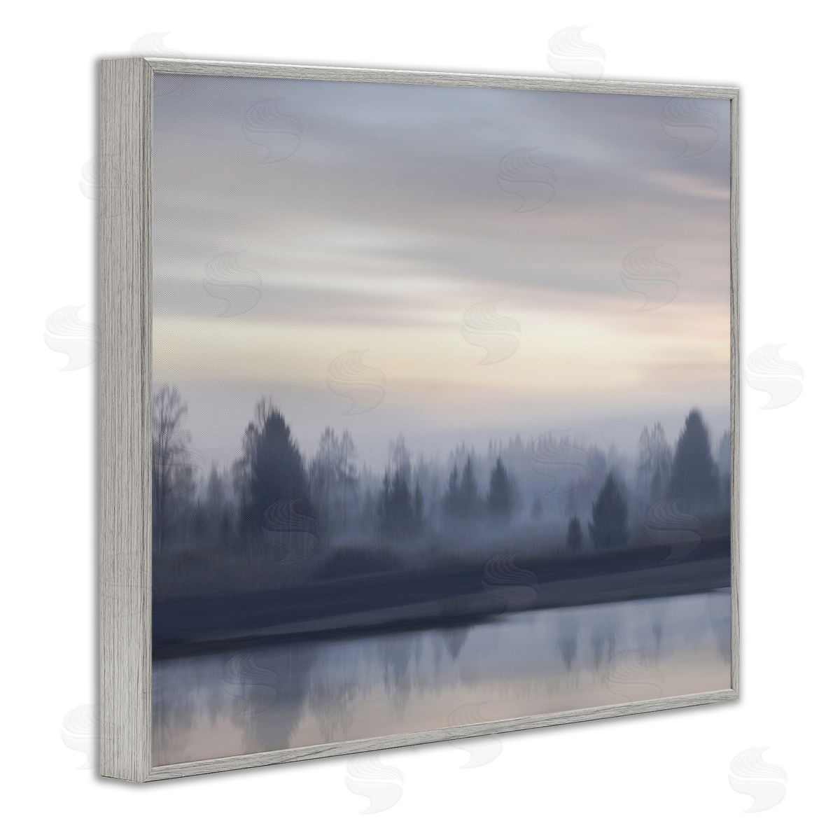Madeline Clark | Grey Woodland Lake