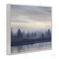 Madeline Clark | Grey Woodland Lake