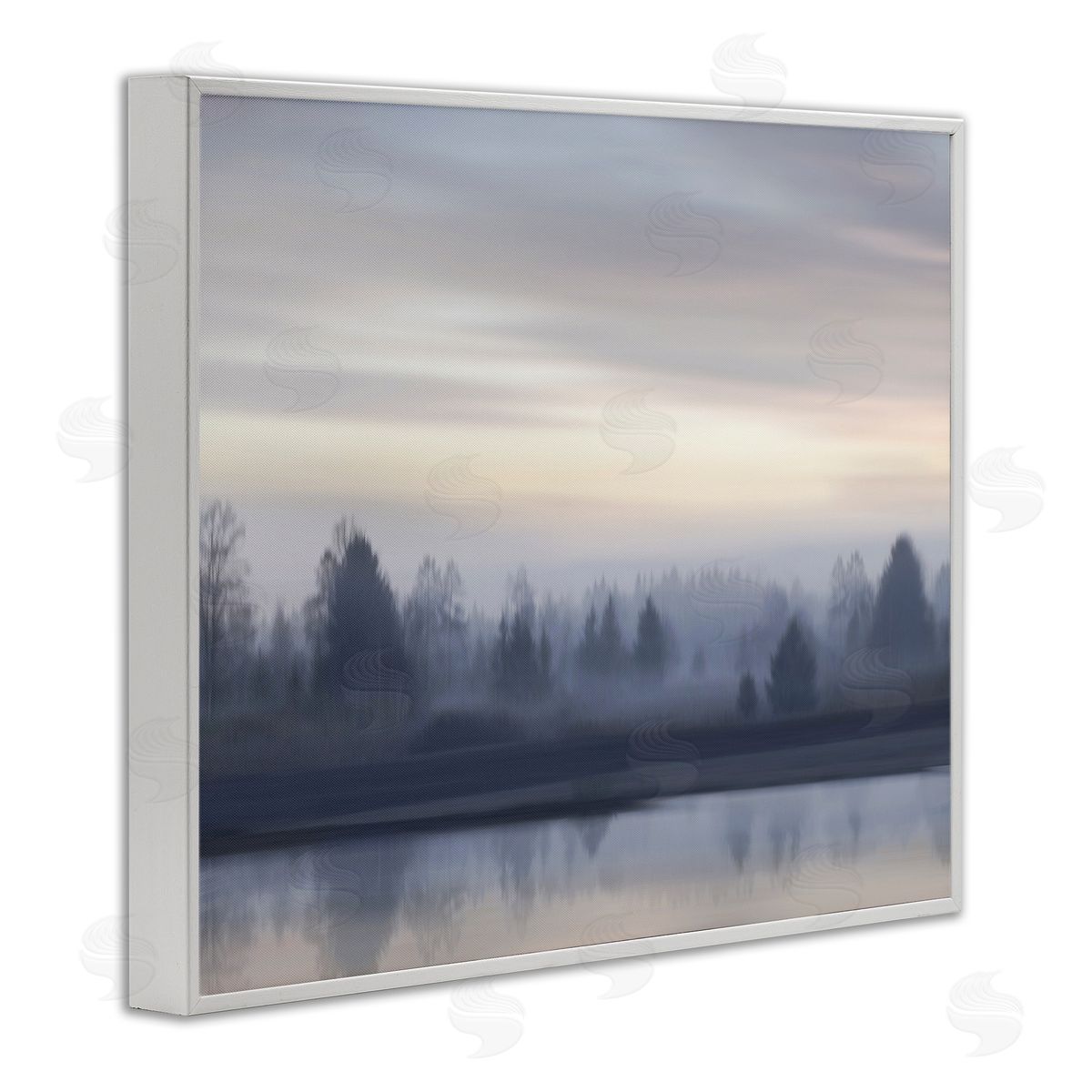 Madeline Clark | Grey Woodland Lake