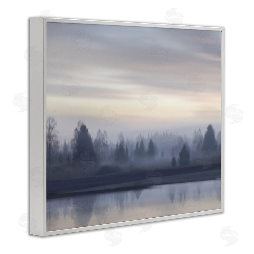Madeline Clark | Grey Woodland Lake