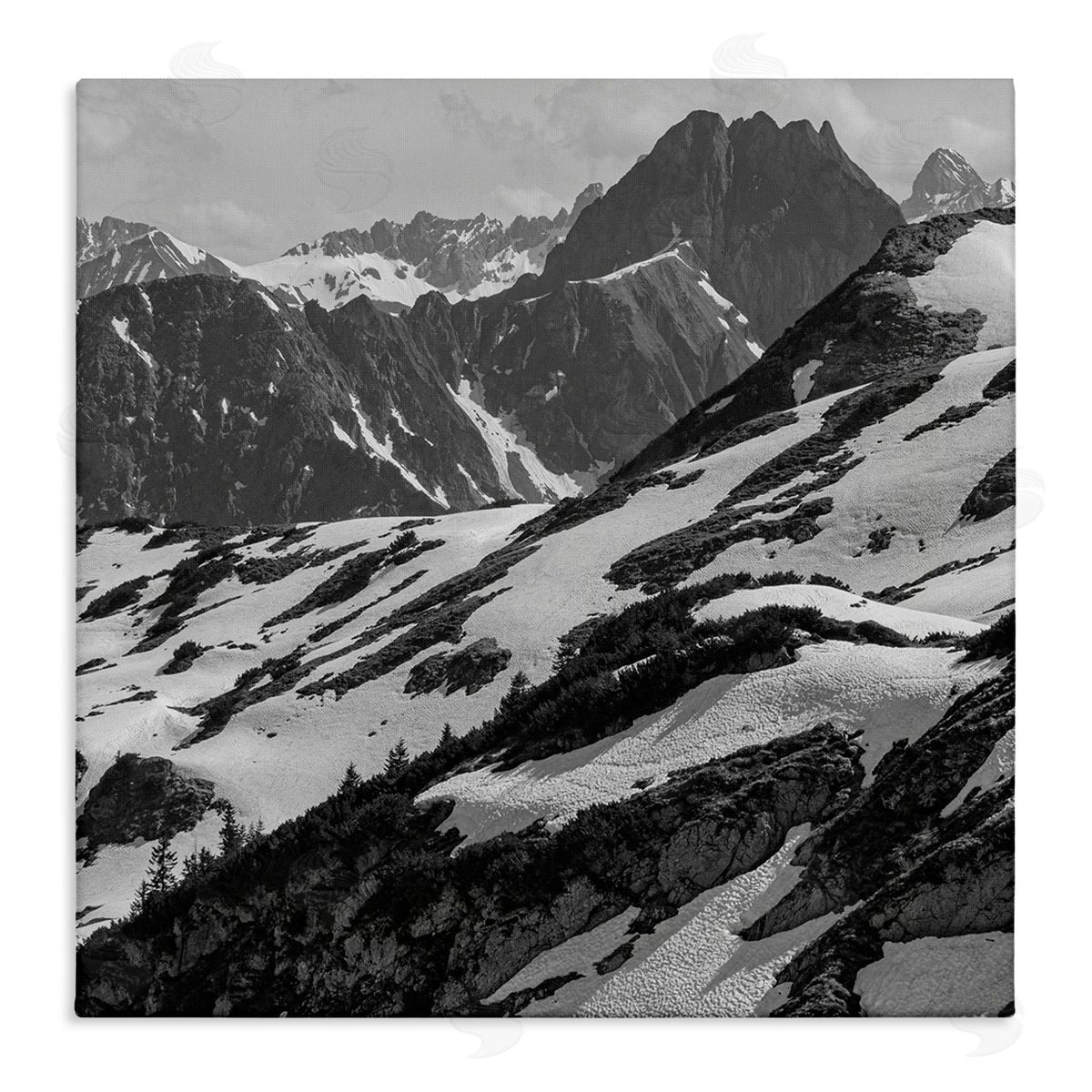 Stupell Studio | Snow Capped Mountains