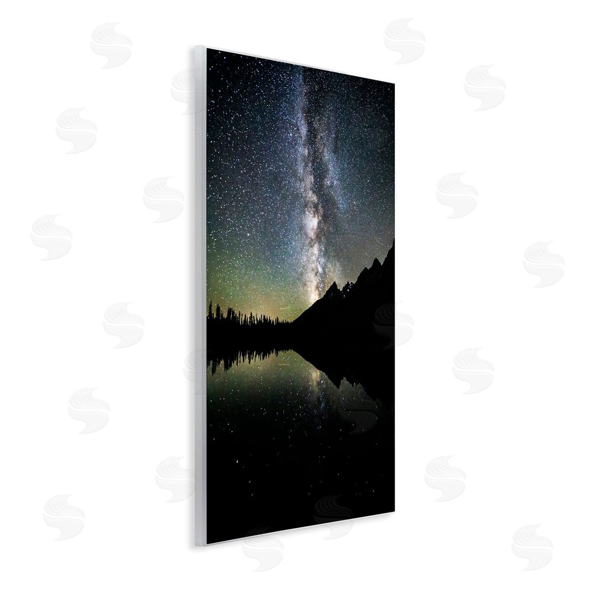 Daniel Sproul Starry Sky Lake Reflection Wall Plaque Artside_