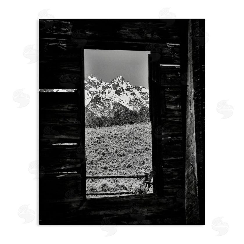 Daniel Sproul | Mountain in Cabin Window