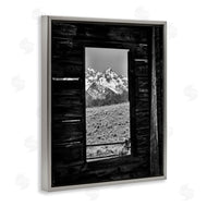 Daniel Sproul | Mountain in Cabin Window