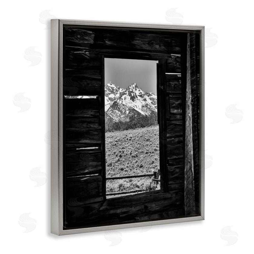 Daniel Sproul | Mountain in Cabin Window