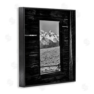 Daniel Sproul | Mountain in Cabin Window