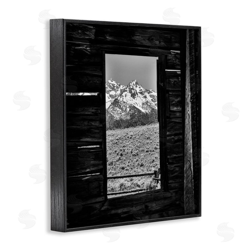 Daniel Sproul | Mountain in Cabin Window