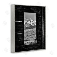 Daniel Sproul | Mountain in Cabin Window