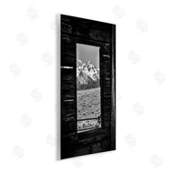 Daniel Sproul | Mountain in Cabin Window