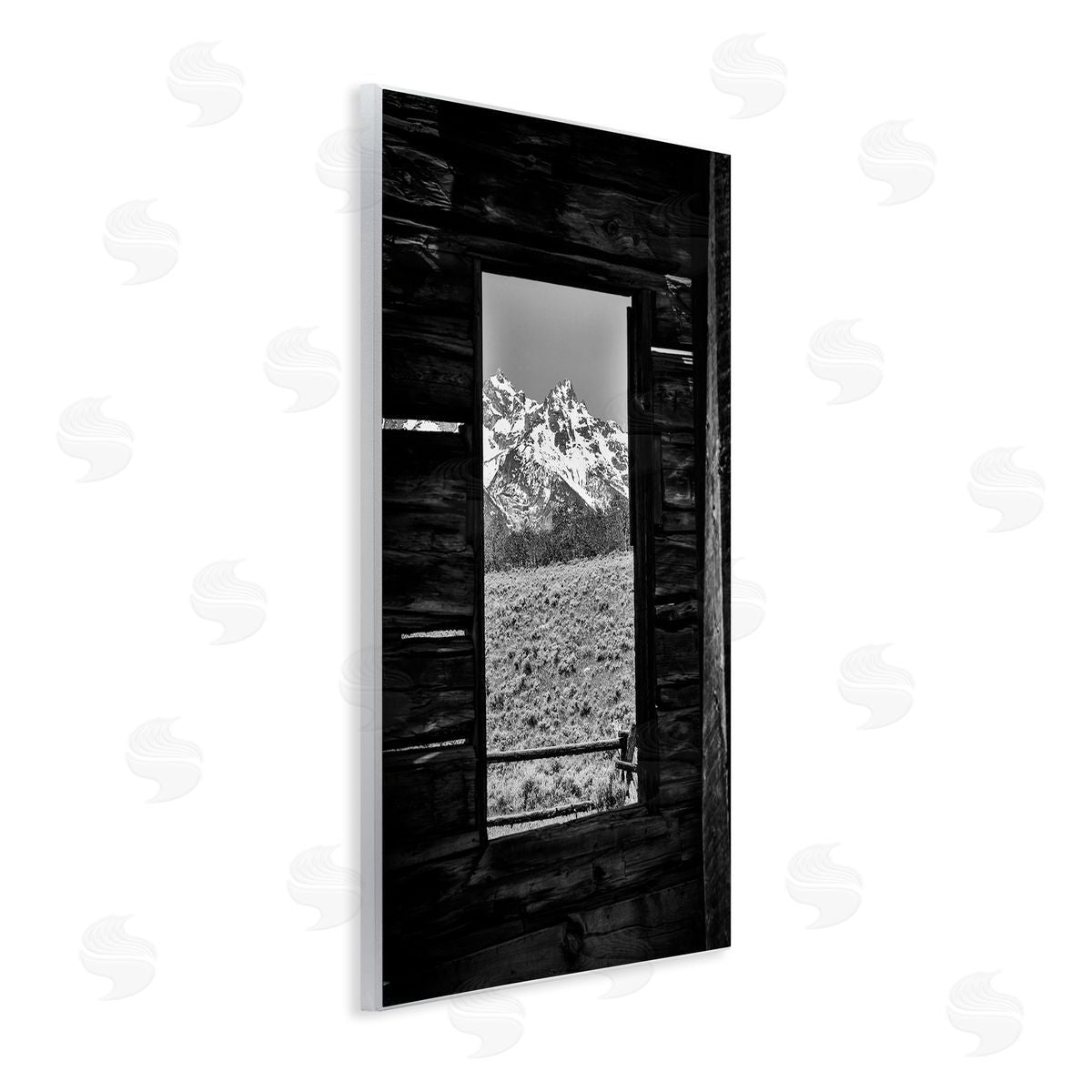 Daniel Sproul | Mountain in Cabin Window
