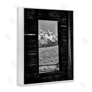 Daniel Sproul | Mountain in Cabin Window