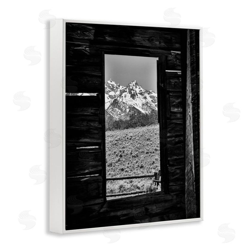 Daniel Sproul | Mountain in Cabin Window