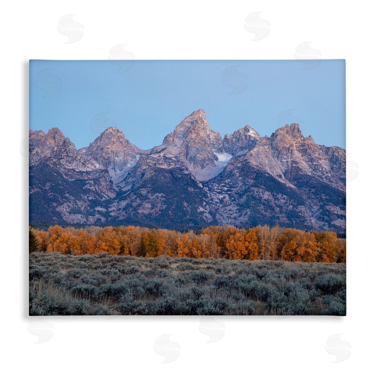 Daniel Sproul Mountain Peaks Scenery Canvas Wall Art