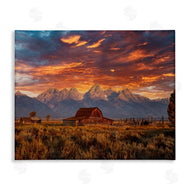 Daniel Sproul | Mountain Cabin Sunset