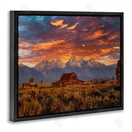 Daniel Sproul | Mountain Cabin Sunset