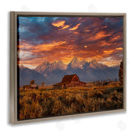 Daniel Sproul | Mountain Cabin Sunset