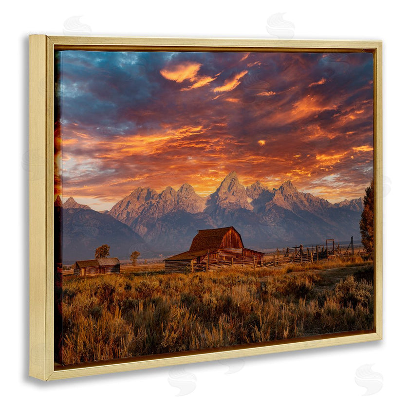 Daniel Sproul | Mountain Cabin Sunset