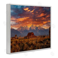 Daniel Sproul | Mountain Cabin Sunset