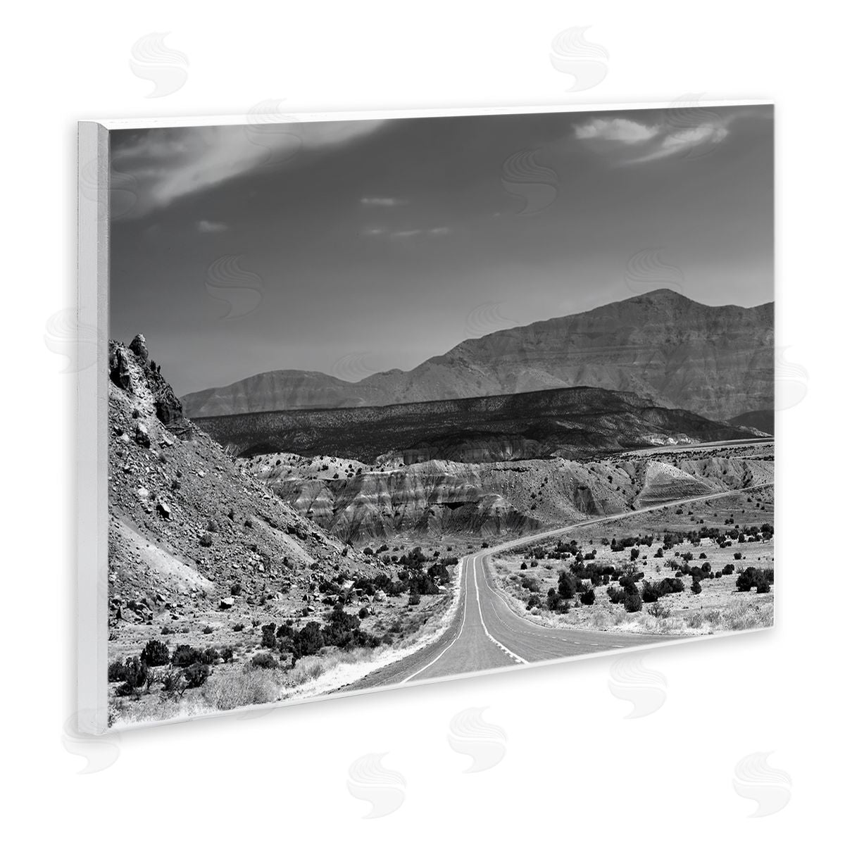 Steve Toole Desert Canyon Road Wall Plaque Artside_
