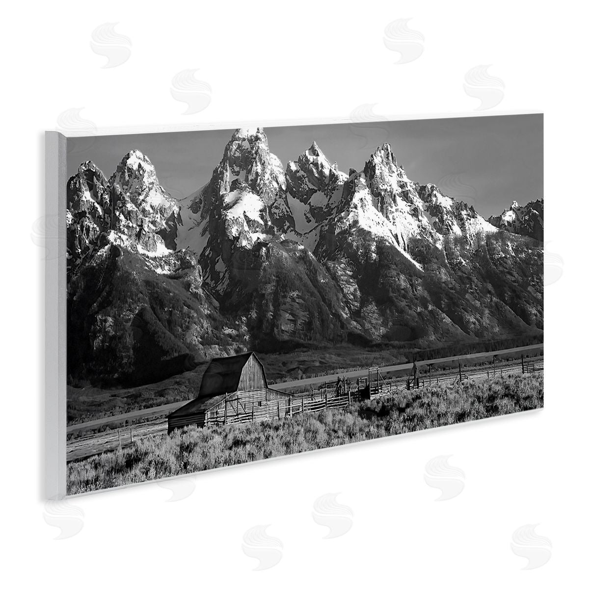 Steve Toole Rural Mountain Farm Wall Plaque Artside_