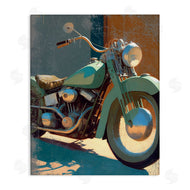 Enrico McGarrigle | Rustic Green Motorcycle